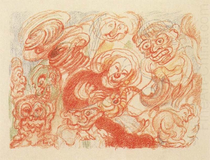 The Holy Family, James Ensor